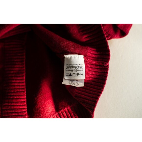 Eddie Bauer Collectibles Snowflake Angora Cardigan Sweater Womens Medium Black - Picture 4 of 6